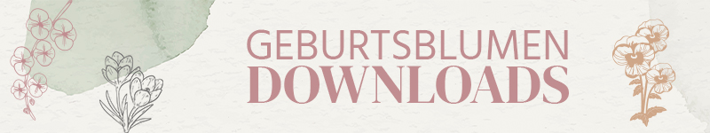 Geburtsblumen Geburtsblumen
